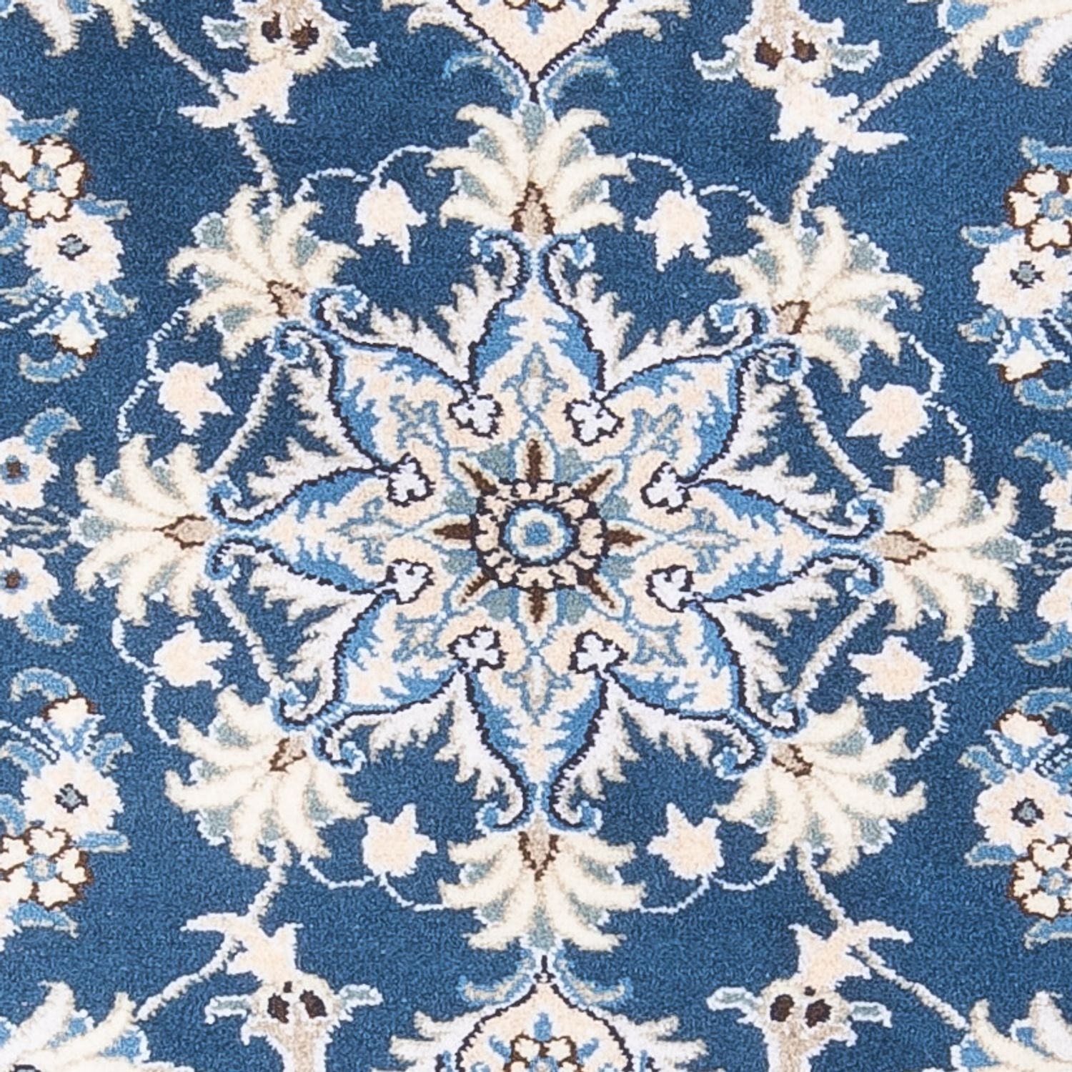 Perserteppich - Nain - 140 x 90 cm - blau