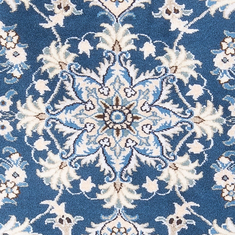 Perserteppich - Nain - 140 x 90 cm - blau