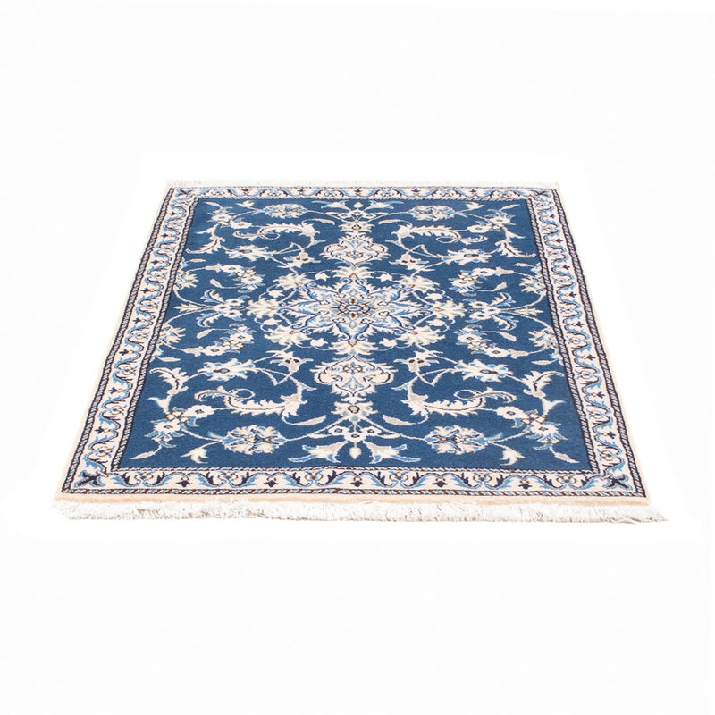 Perserteppich - Nain - 140 x 90 cm - blau