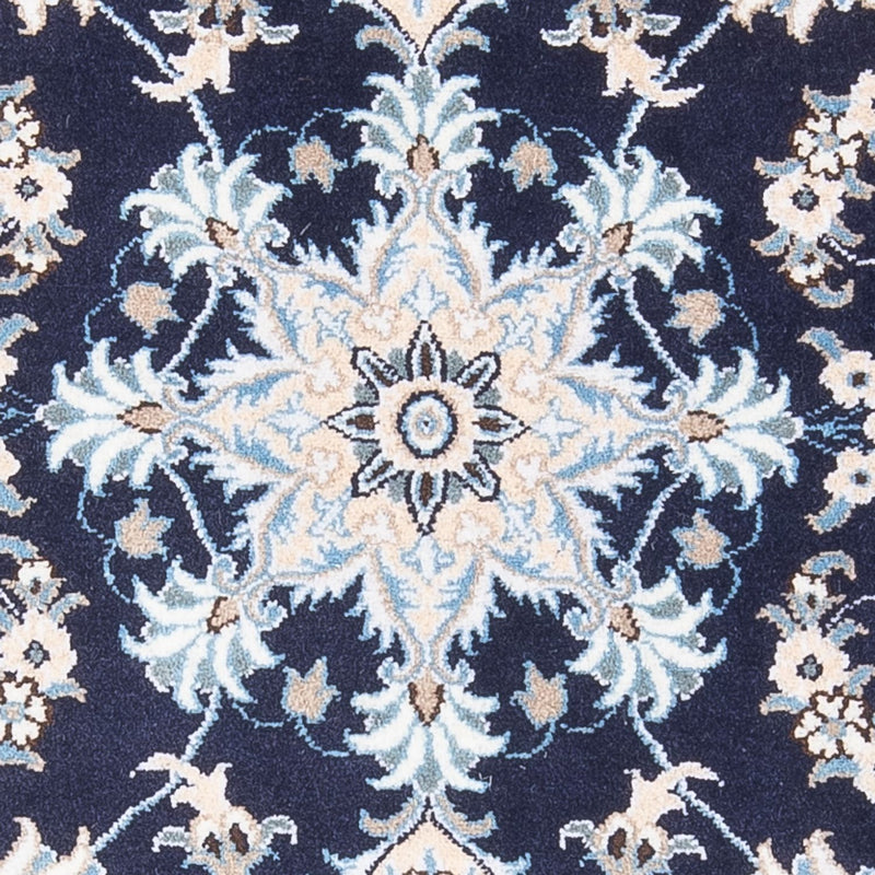 Perserteppich - Nain - 140 x 90 cm - dunkelblau