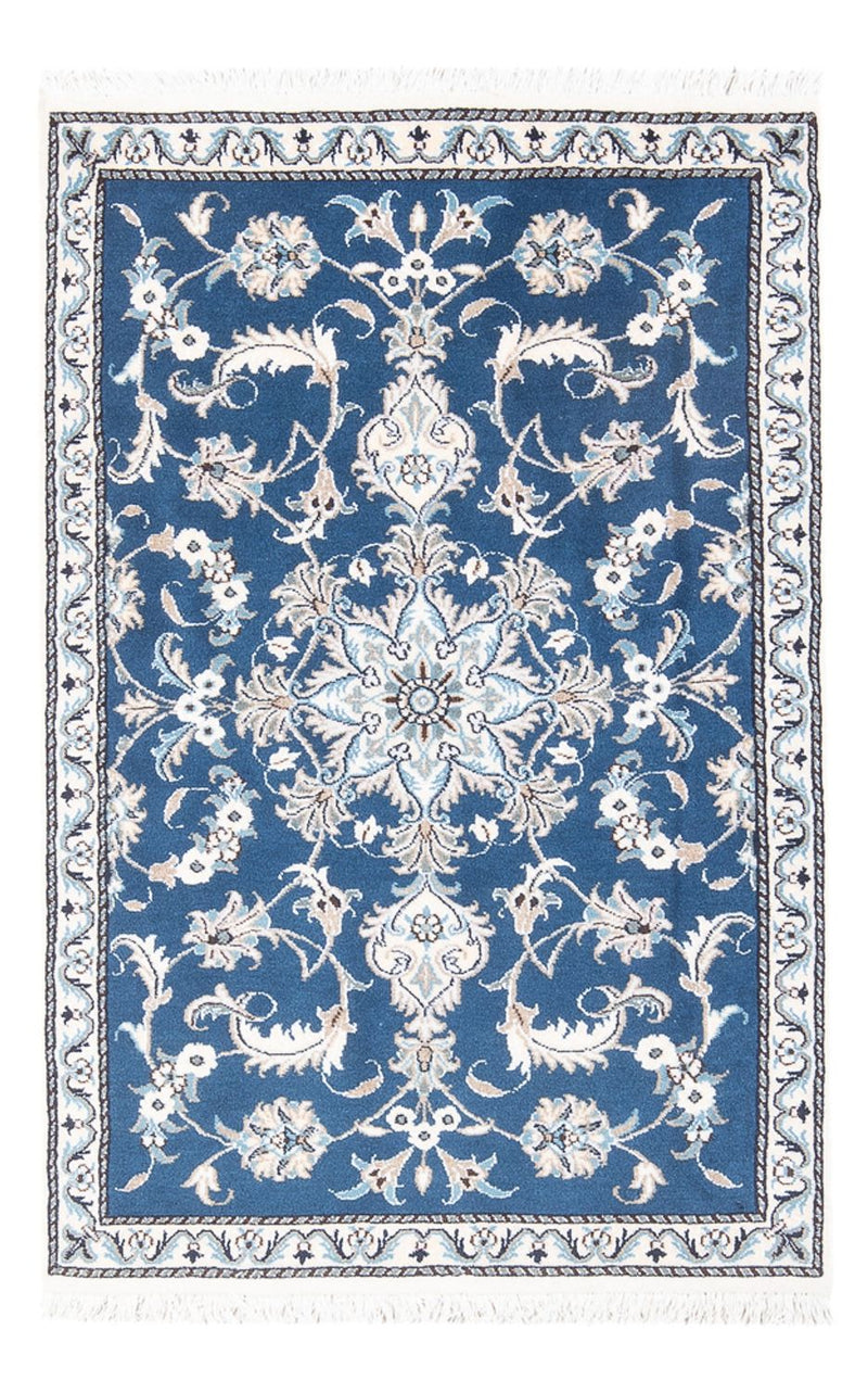 Perserteppich - Nain - 140 x 90 cm - blau