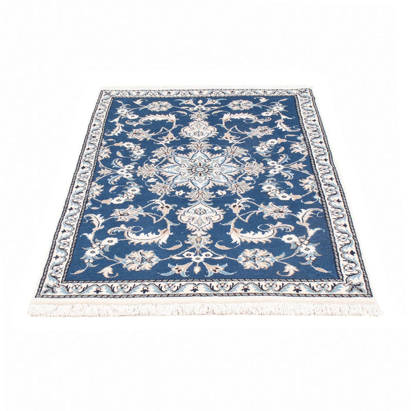Perserteppich - Nain - 140 x 90 cm - blau