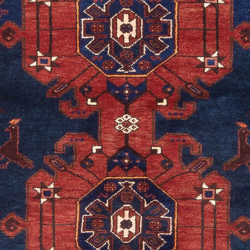 Tapis persan - Nomadic - 197 x 136 cm - bleu