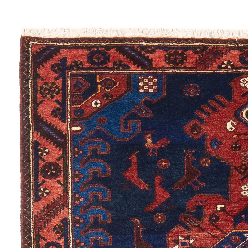 Tapis persan - Nomadic - 197 x 136 cm - bleu