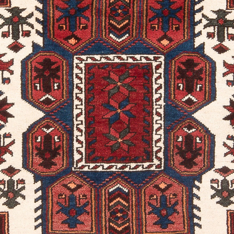 Tapis persan - Nomadic - 202 x 125 cm - bleu foncé