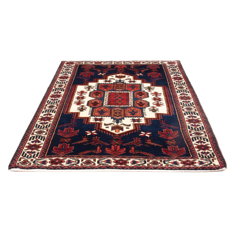Tapis persan - Nomadic - 202 x 125 cm - bleu foncé