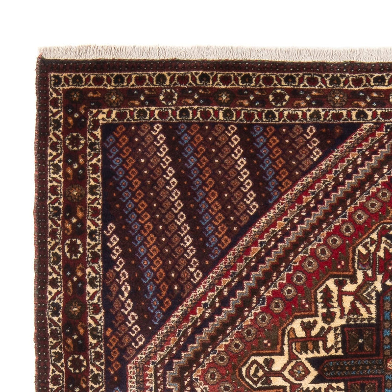 Tapis persan - Nomadic - 180 x 138 cm - rouge