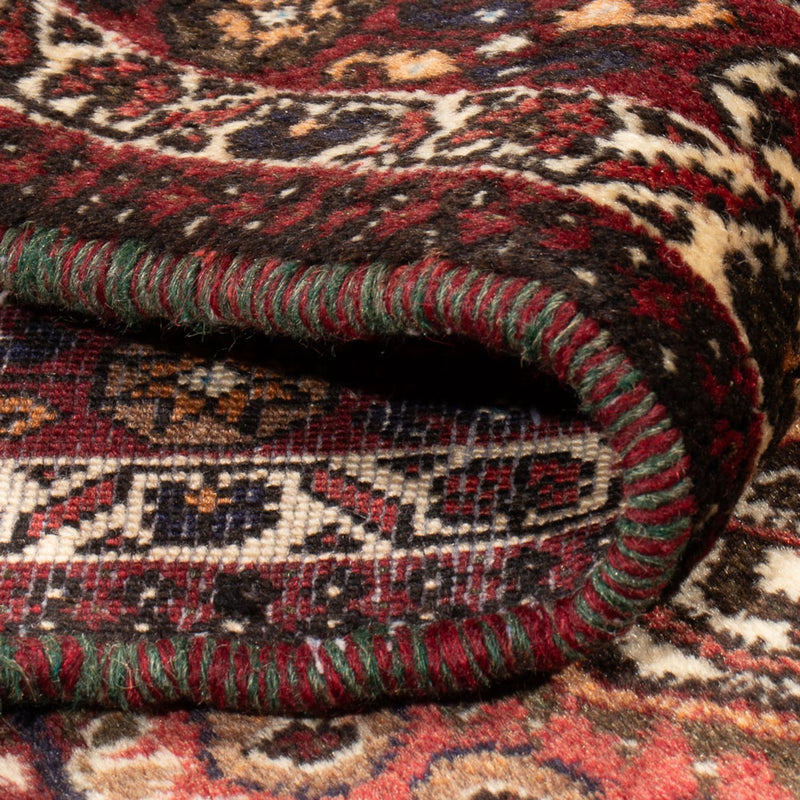 Tapis persan - Nomadic - 180 x 138 cm - rouge