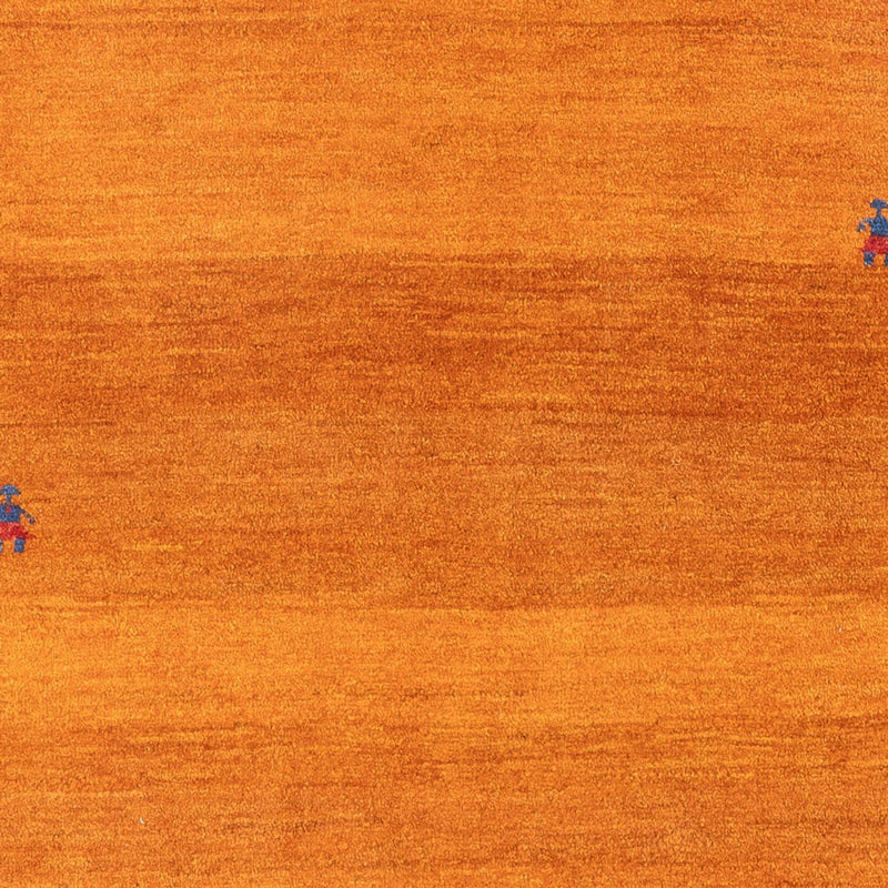 Tapis Gabbeh - Persan - 175 x 119 cm - orange