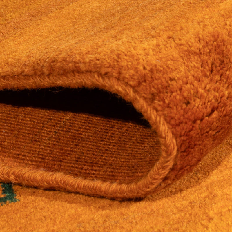 Tapis Gabbeh - Persan - 175 x 119 cm - orange