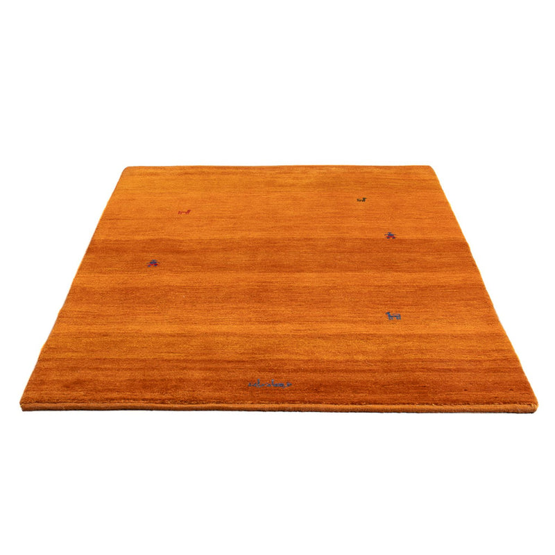 Tapis Gabbeh - Persan - 175 x 119 cm - orange
