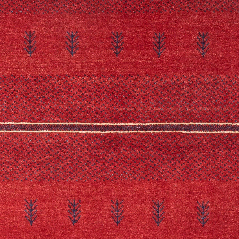 Tapis Gabbeh - Persan - 185 x 125 cm - rouge