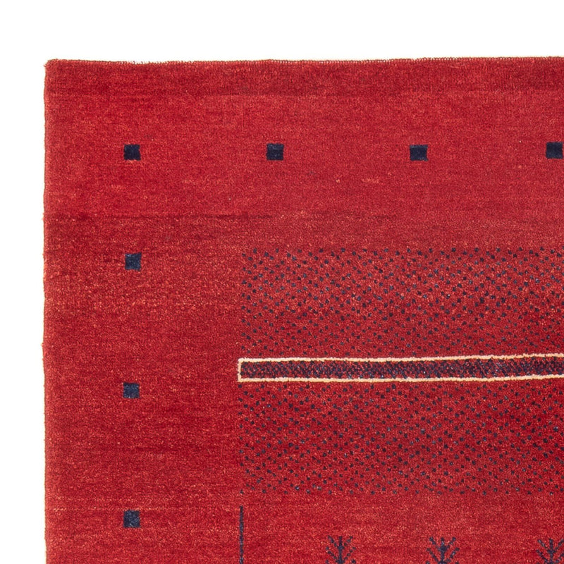 Tapis Gabbeh - Persan - 185 x 125 cm - rouge