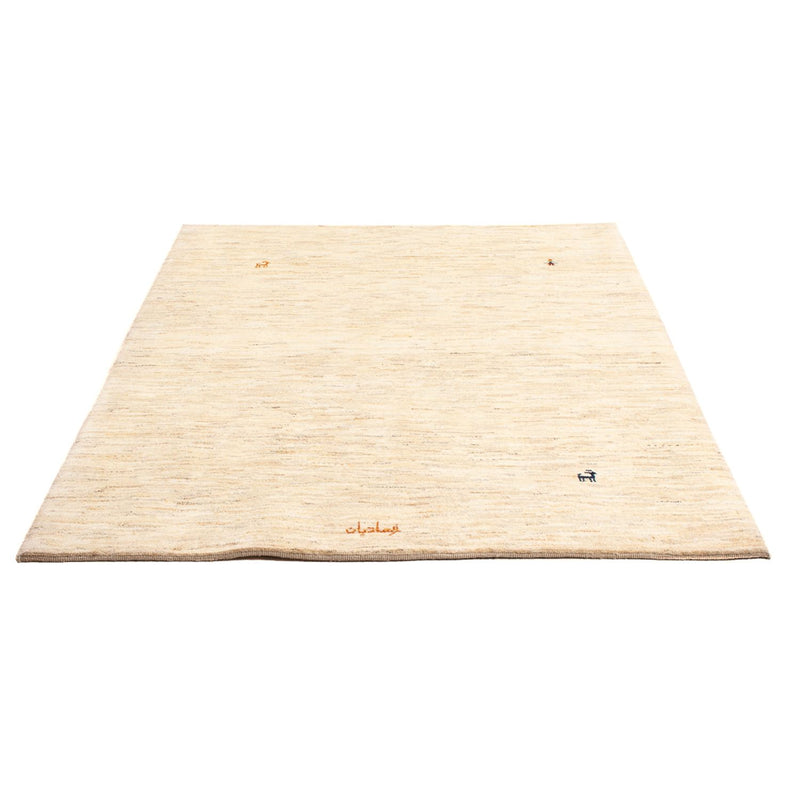 Tapis Gabbeh - Persan - 170 x 120 cm - argent