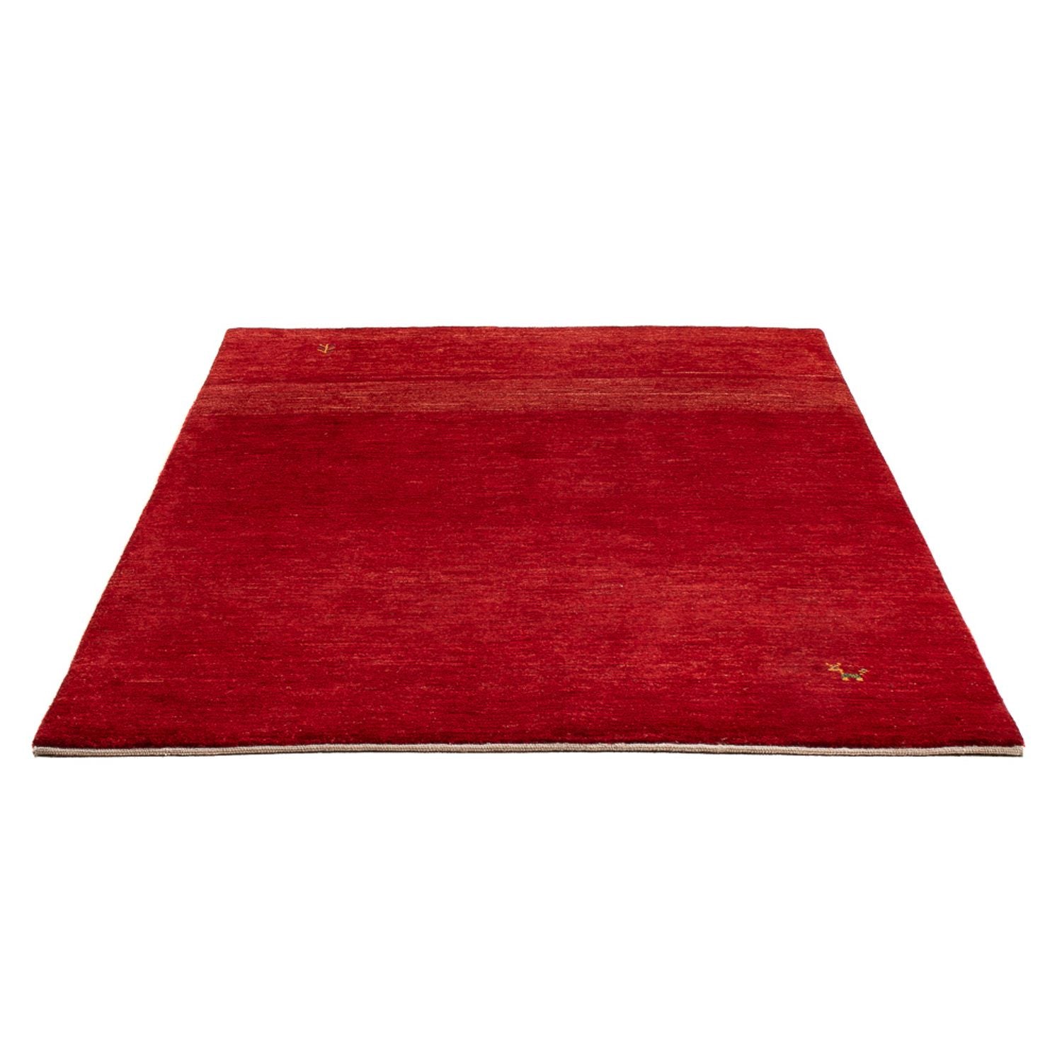 Tapis Gabbeh - Persan - 180 x 127 cm - rouge