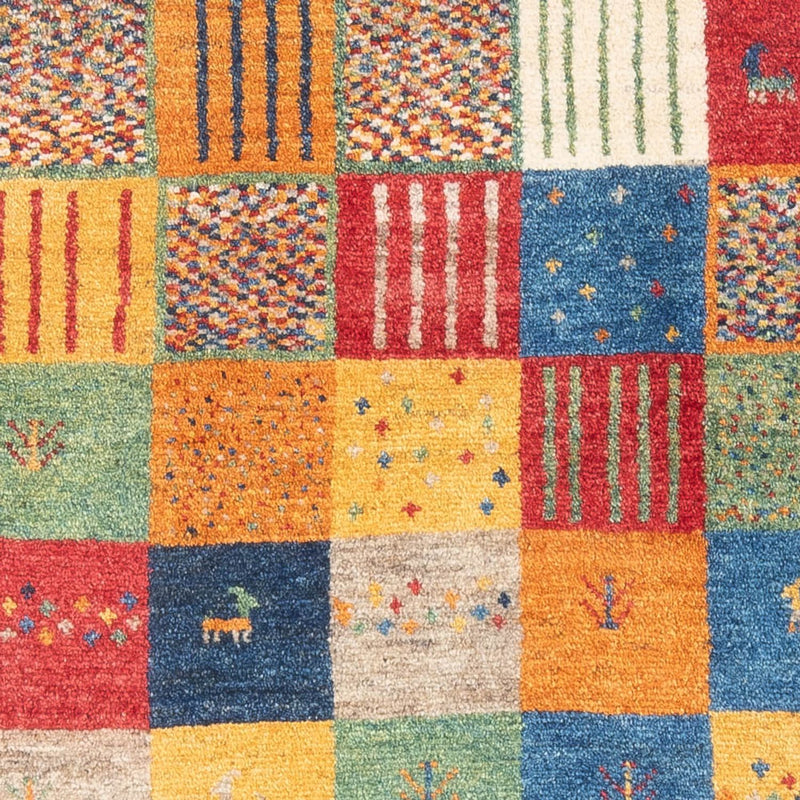 Gabbeh Teppich - Perser - 146 x 101 cm - mehrfarbig