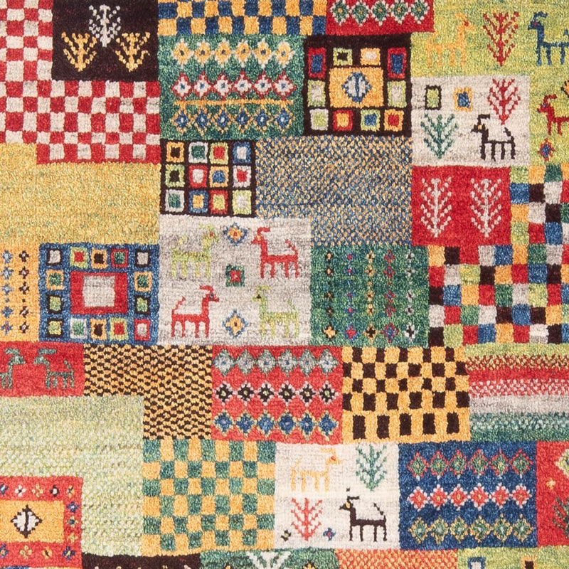 Tapis Gabbeh - Persan - 158 x 100 cm - multicolore