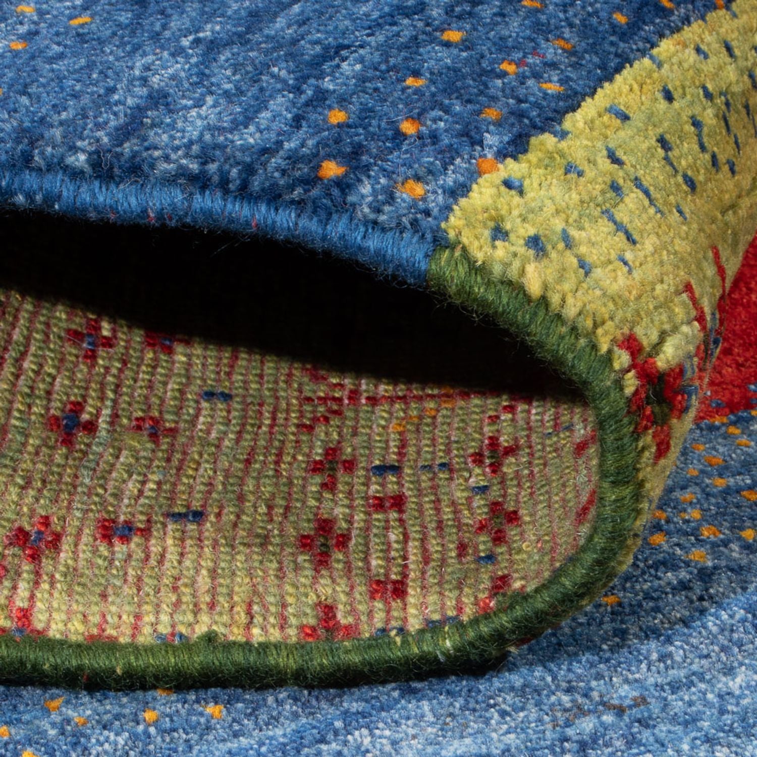 Gabbeh Teppich - Perser - 178 x 119 cm - mehrfarbig