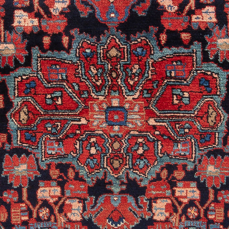 Tapis persan - Nomadic - 214 x 147 cm - bleu foncé