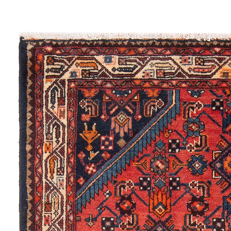 Tapis persan - Nomadic - 205 x 130 cm - rouge