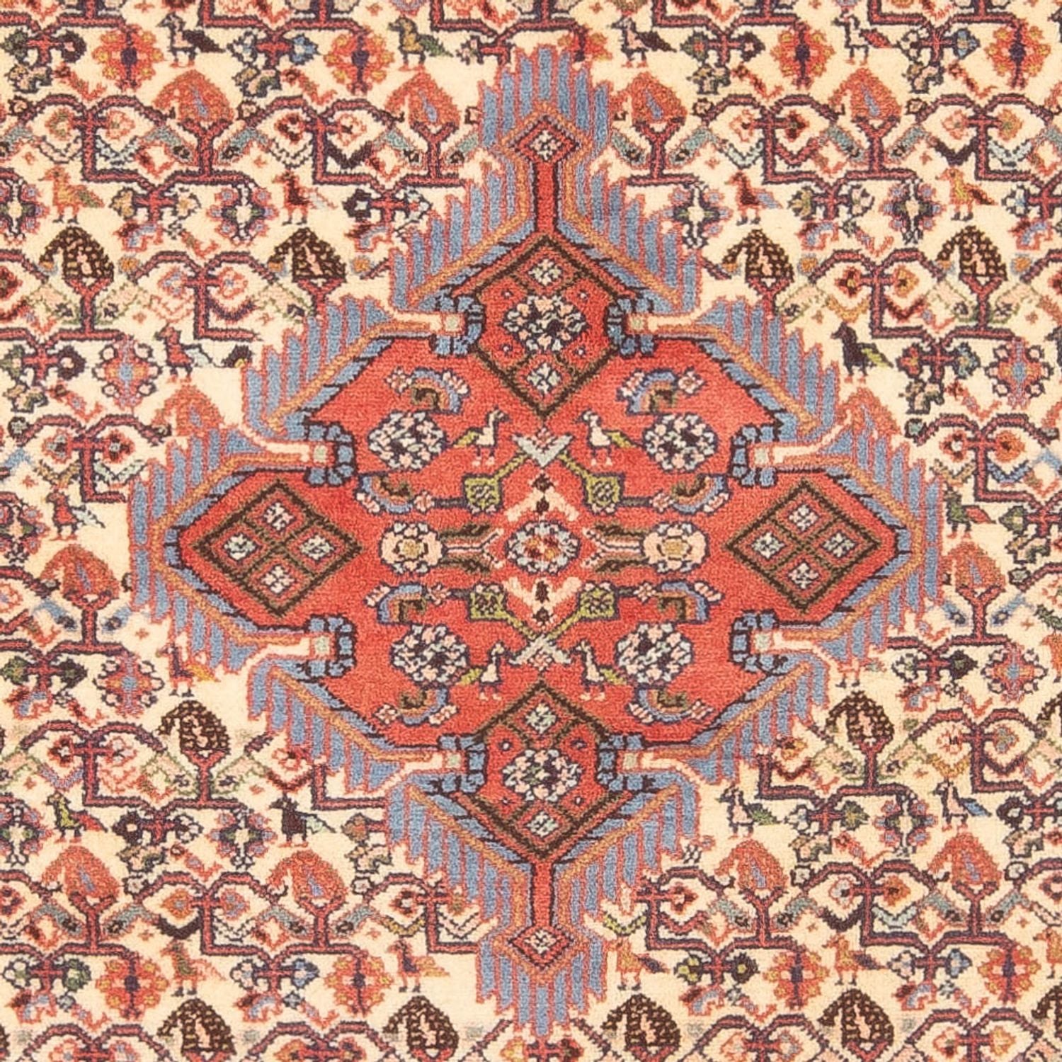 Tapis persan - Nomadic - 198 x 123 cm - crème