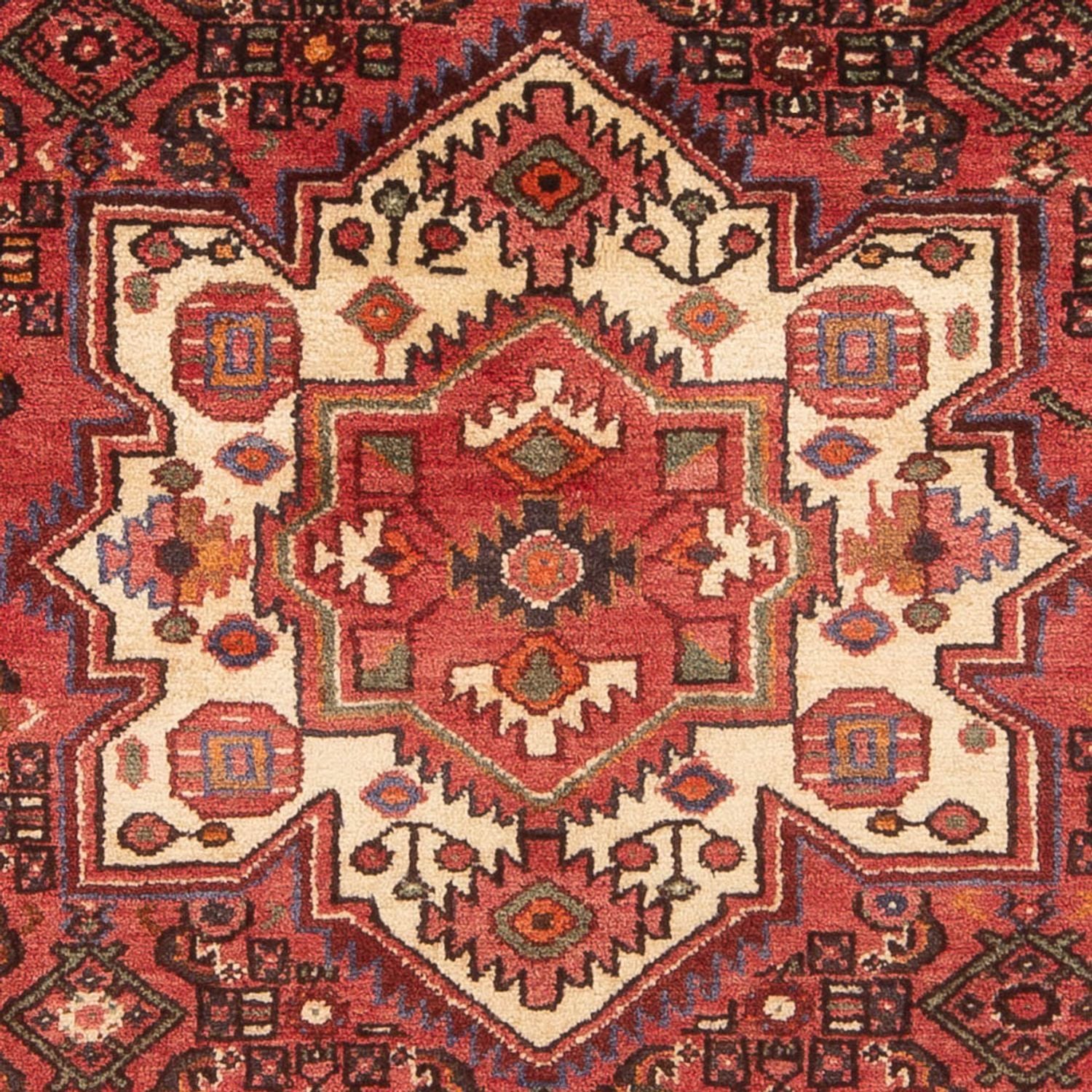 Tapis persan - Nomadic - 220 x 155 cm - rouge