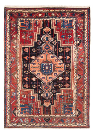 Tapis persan - Nomadic - 165 x 111 cm - bleu foncé