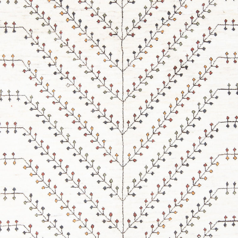 Tapis Gabbeh - Loribaft Persan - 233 x 166 cm - blanc