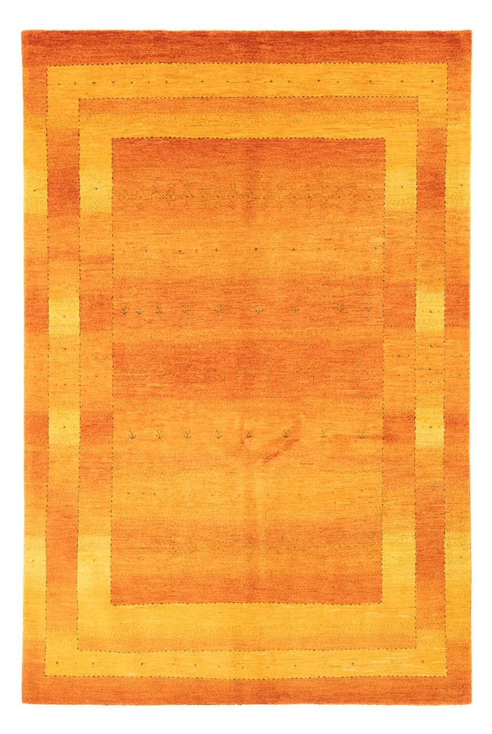 Tapis Gabbeh - Loribaft Persan - 251 x 169 cm - or