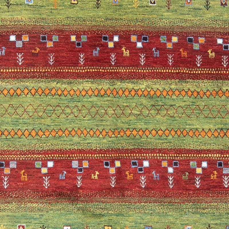 Tapis Gabbeh - Loribaft Persan - 249 x 173 cm - multicolore