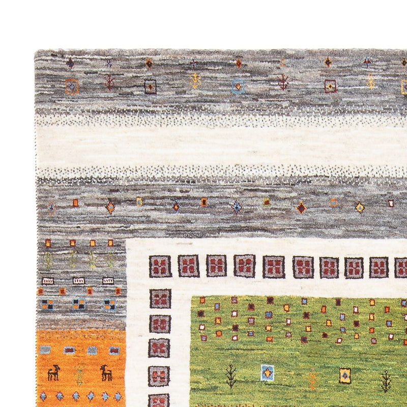 Tapis Gabbeh - Loribaft Persan - 249 x 173 cm - multicolore