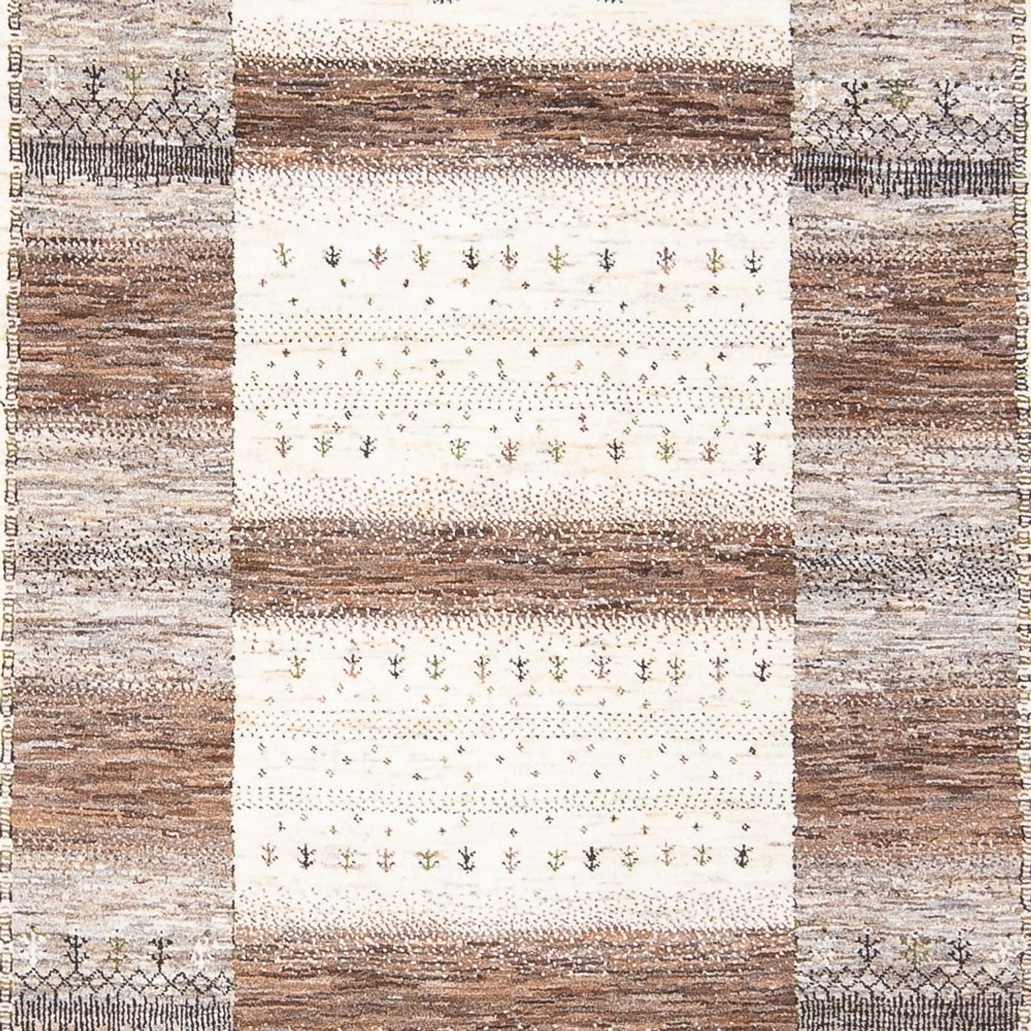 Tapis Gabbeh - Loribaft Persan - 296 x 211 cm - multicolore