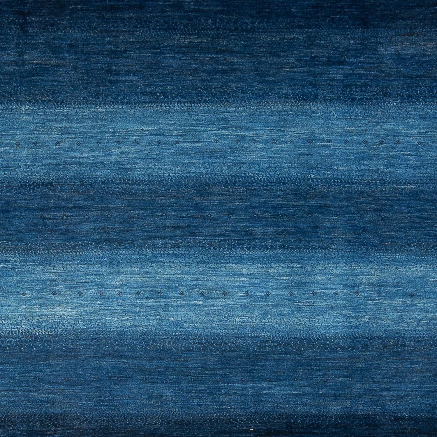 Tapis Gabbeh - Loribaft Persan - 322 x 226 cm - bleu foncé