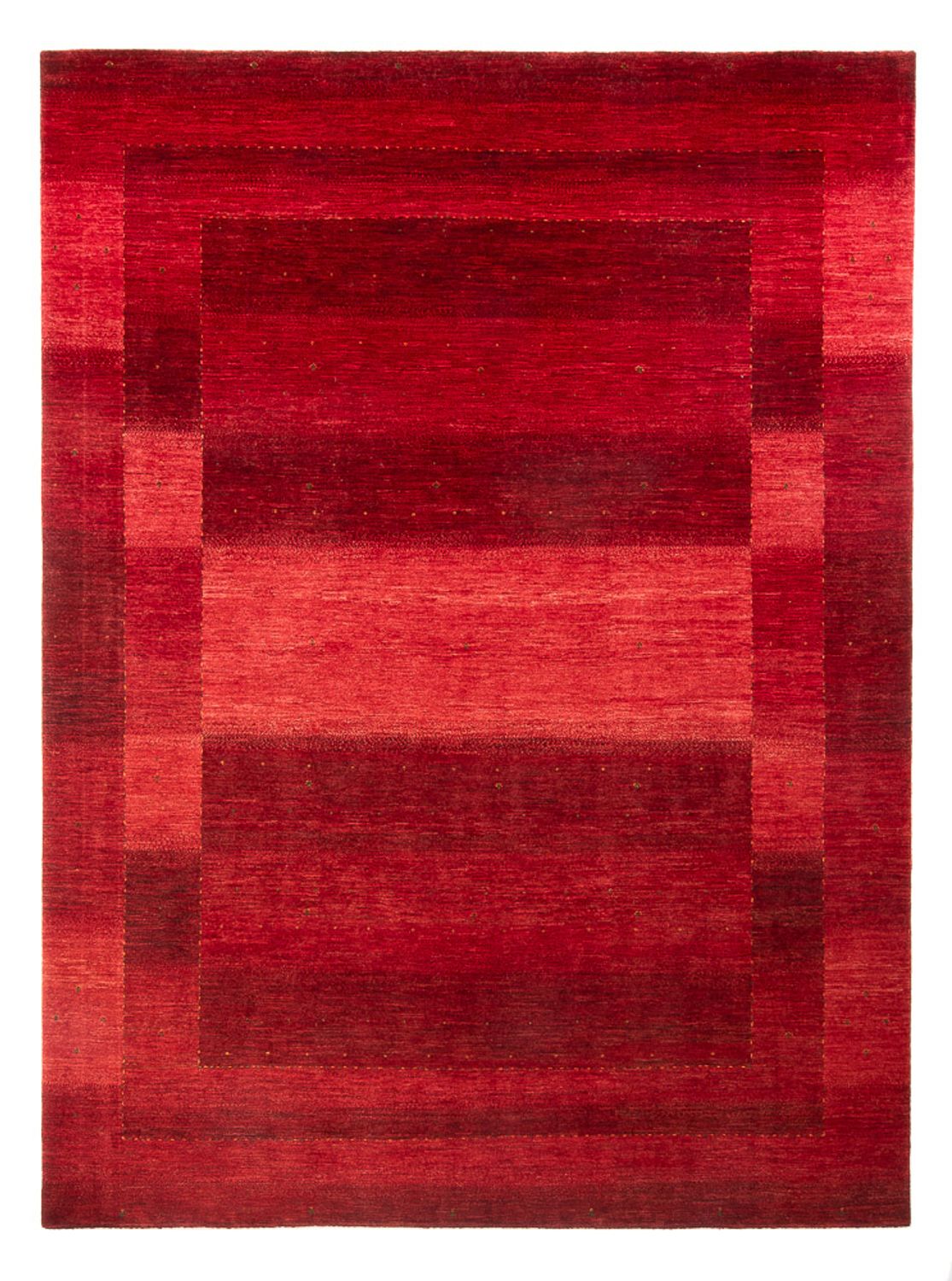 Tapis Gabbeh - Loribaft Persan - 313 x 229 cm - rouge