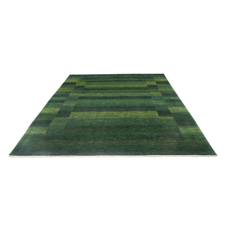 Tapis Gabbeh - Loribaft Persan - 322 x 213 cm - vert foncé