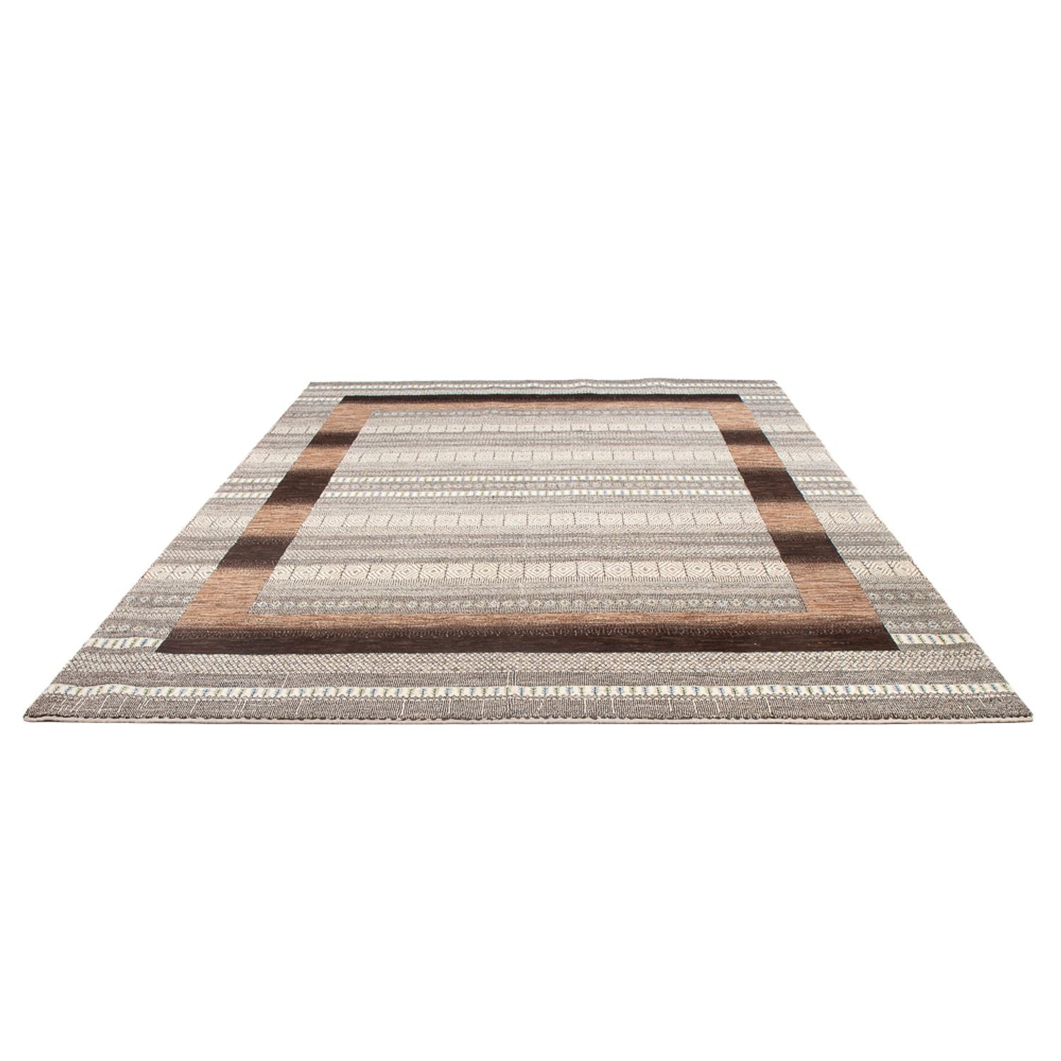 Gabbeh Teppich - Loribaft Perser - 301 x 231 cm - mehrfarbig