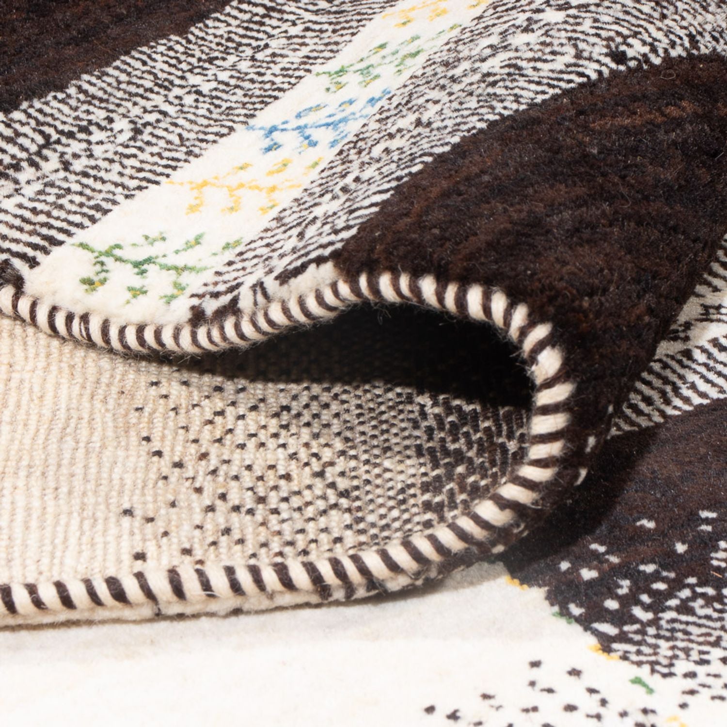 Gabbeh Teppich - Loribaft Perser - 280 x 223 cm - mehrfarbig