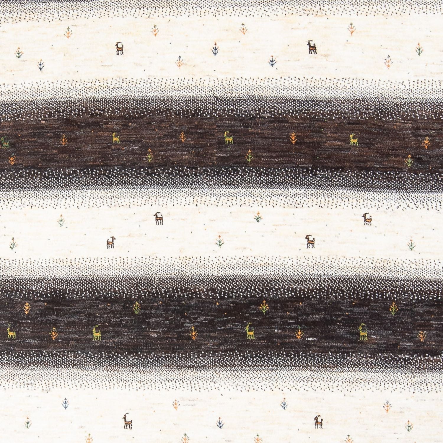 Gabbeh Teppich - Loribaft Perser - 307 x 216 cm - mehrfarbig