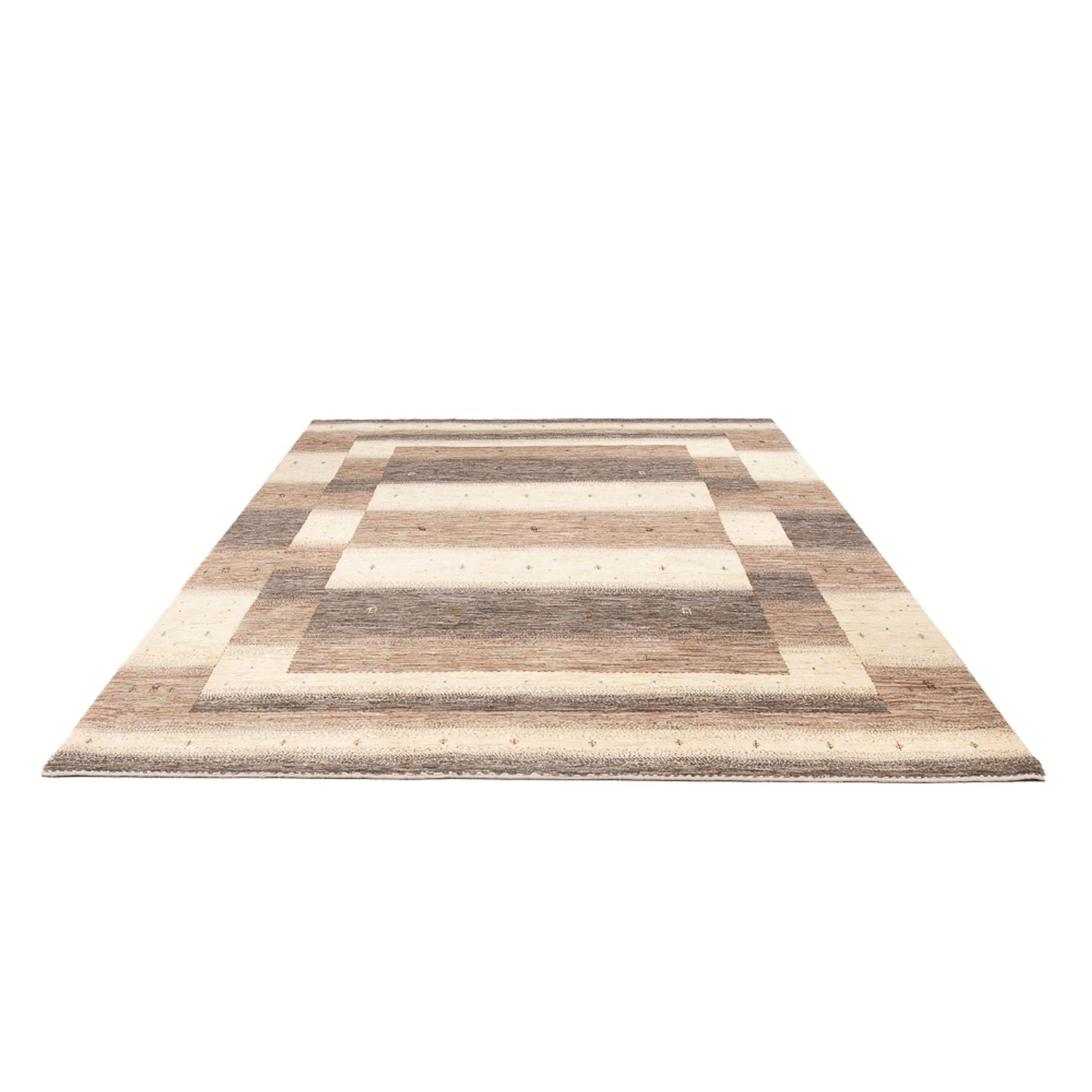 Tapis Gabbeh - Loribaft Persan - 302 x 217 cm - multicolore