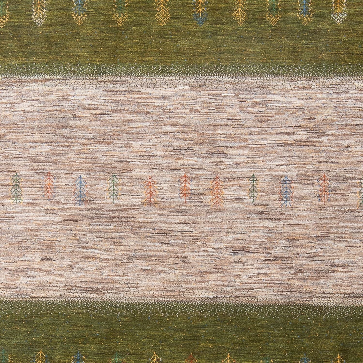Gabbeh Teppich - Loribaft Perser - 304 x 217 cm - mehrfarbig