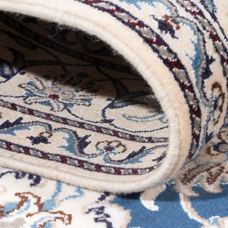 Tapis persan - Nain - Royal - 212 x 145 cm - bleu