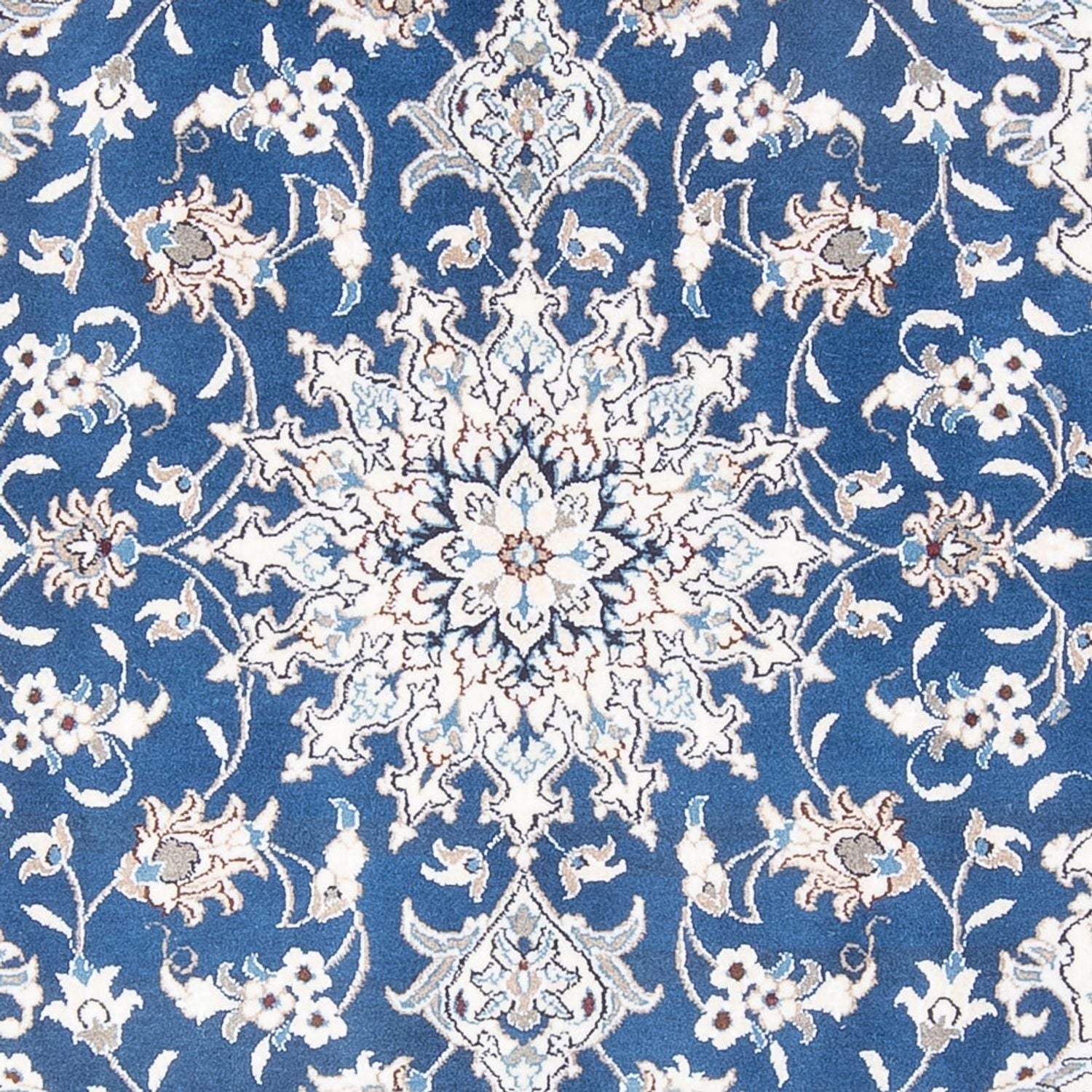 Tapis persan - Nain - Royal - 203 x 146 cm - bleu