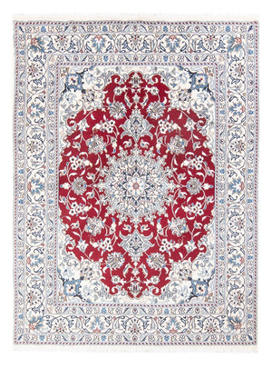 Tapis persan - Nain - Royal - 197 x 142 cm - rouge