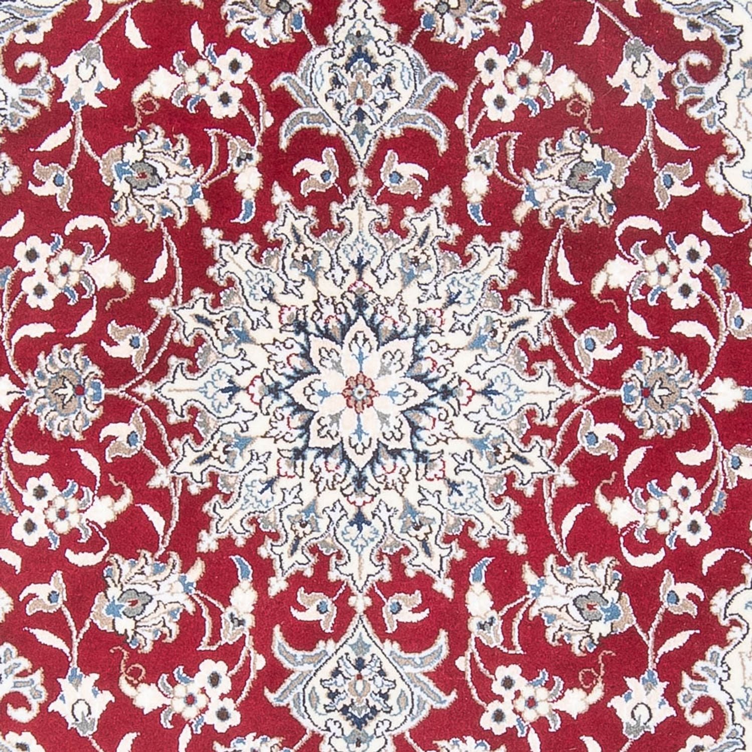 Tapis persan - Nain - Royal - 197 x 142 cm - rouge