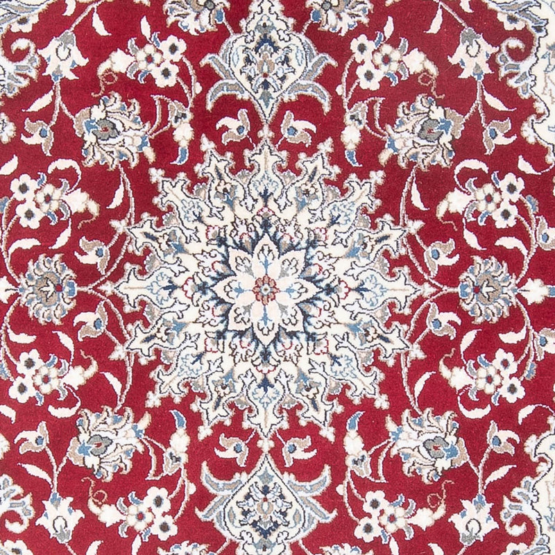 Tapis persan - Nain - Royal - 197 x 142 cm - rouge