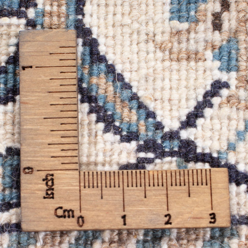 Tapis persan - Nain - Royal - 196 x 145 cm - bleu foncé