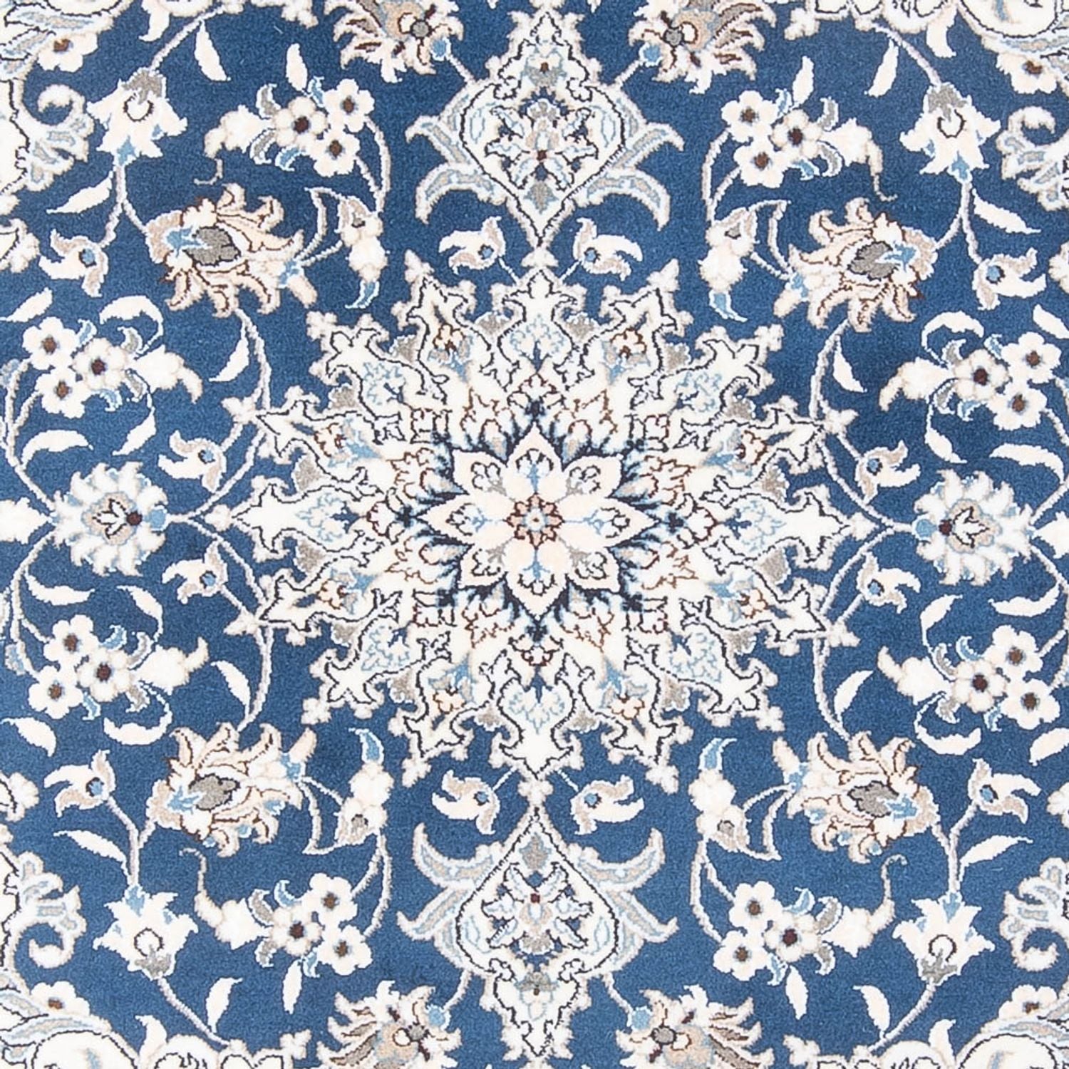 Tapis persan - Nain - Royal - 196 x 147 cm - bleu
