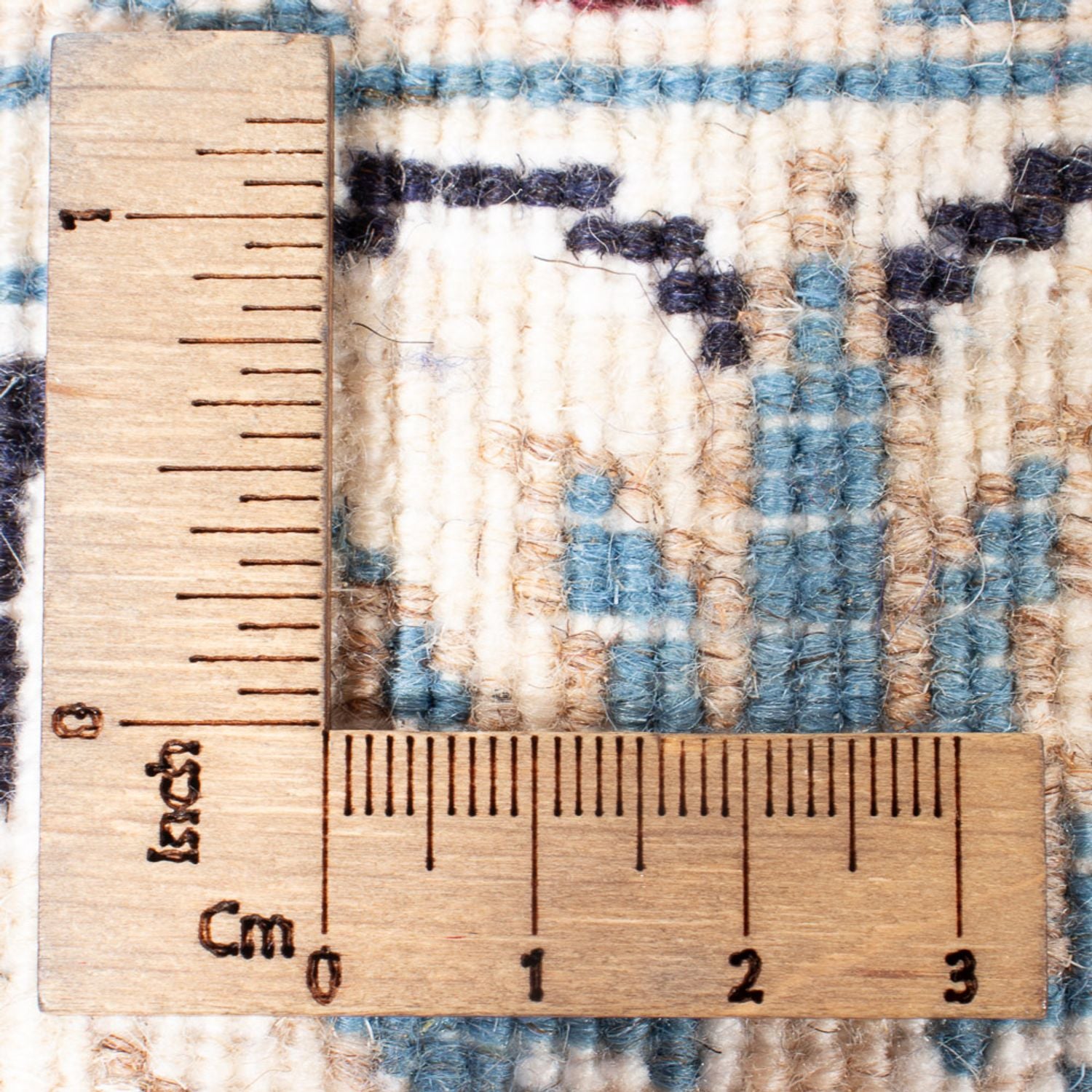 Tapis persan - Nain - 200 x 115 cm - bleu foncé