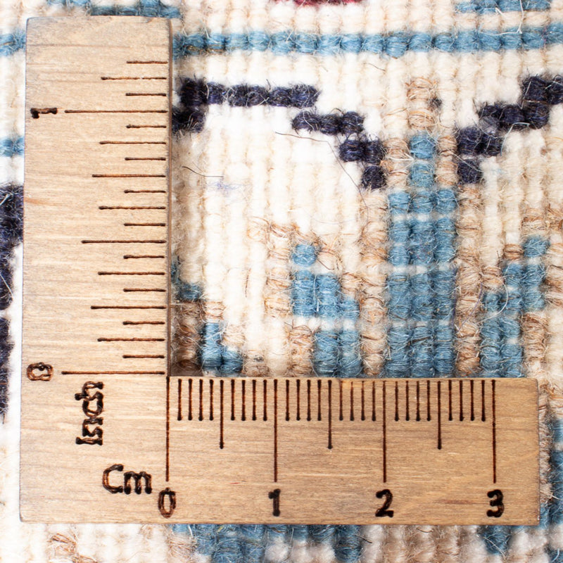 Tapis persan - Nain - 200 x 115 cm - bleu foncé