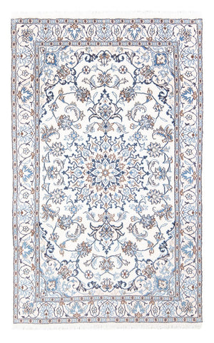 Tapis persan - Nain - 188 x 116 cm - crème